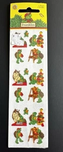 Sandylion FRANKLIN Turtle Flocked/ Fuzzy Stickers New in Package VINTAGE - Picture 1 of 7