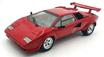 KK Scale 1/12 Scale Diecast KKDC120141 Lamborghini Countach LP 5000S QV 1985 Red - Image 1 of 4