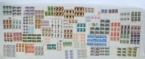 vintage USPS misc. STAMPS LOT Unused face value $93.71 - Picture 1 of 23