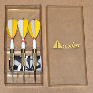 Vintage Accudart - Dart Set - Modell 607-21 - Gewicht 21 gms - Made in USA - Bild 1 von 5