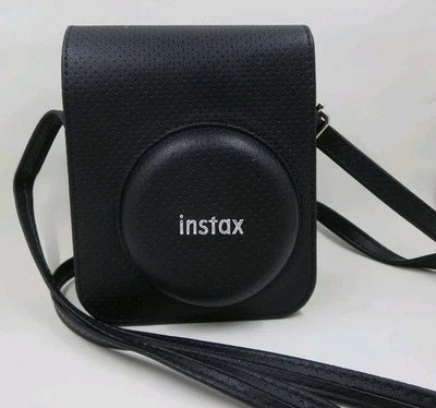 Estuche para cámara Fujifilm Instax Mini 12 genuino, negro Foto 1 de 3