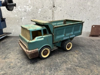 Vintage 1950s Structo Hydraulic Dump Truck Pressed Steel Toy USA Made - Image 1 of 4