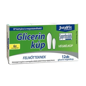 Jutavit Hämorrhoidal Rektale Glycerin Zäpfchen 2,5 g, 12 St. - Picture 1 of 6