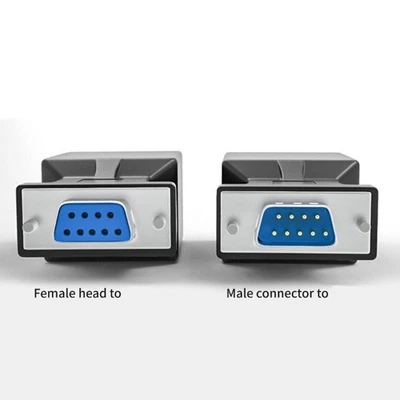 9 to RJ45 Ethernet Adapter For D Sub 9Pin RS232 Devices And Equipments - Image 1 of 4