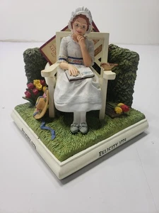 2002 The American Girls Collection From Hallmark Felicity Handcrafted Bookend - Picture 1 of 10
