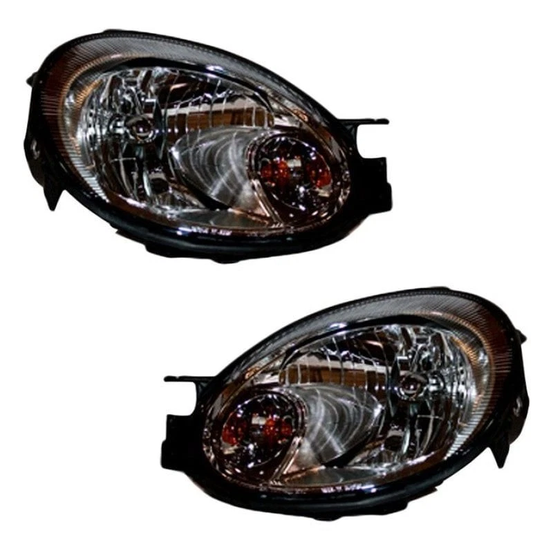 For Dodge Neon 03-05 Headlight Set Driver & Passenger Side Replacement Headlight Foto 1 de 1