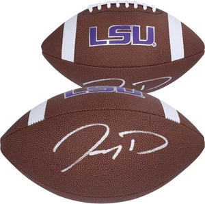 Jayden Daniels LSU Tigers Autographed Nike Replica Football - Picture 1 of 4