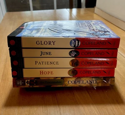 Lot of 5 Lori Copeland Books Christian Romance PB Western Heart Question Brides Foto 1 de 4