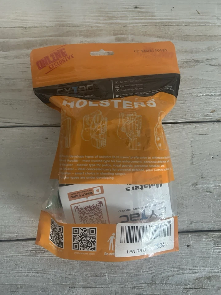 New Cytec Paddle Holster Fits Ruger SR9 Right Handed - Image 1 of 4