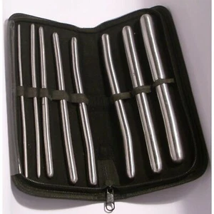 Dilatator Set Edelstahl 8-teilig nach Hegar Bougie Prinzenzepter Dilatator - Bild 1 von 1