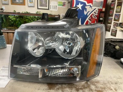 Faro izquierdo CHEVY TAHOE 07 08 09 10 11 12 13 14 LH LUZ HALÓGENO *REPARADO* Foto 1 de 4