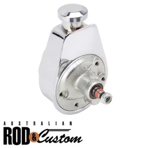 Saginaw Power Steering Pump Chrome Suit All Applications Ford Chev Holden HotRod - Picture 1 of 3