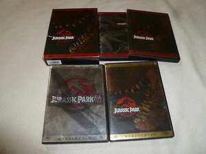 JURASSIC PARK LOST WORLD COLLECTORS EDITION III BOXED DVD SET LOT WIDESCREEN >> - Picture 1 of 3