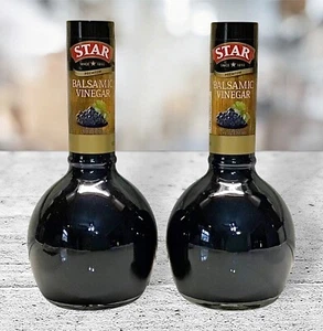 2 Star Balsamic Vinegar 12.oz Bottle Authentic Mediterranean - Picture 1 of 2