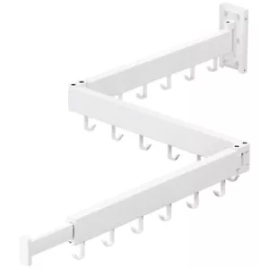 Clothes Drying Rack,Laundry Space Saver Wall Mounted,Retractable,Collapsible(... - Picture 1 of 7
