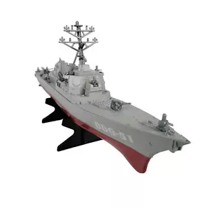 Missile Ship Static Warship Warship Destroyer Ornaments Military Plastic Model h - Picture 1 of 13