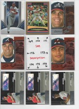 Atlanta Braves ** SERIAL #'d Rookies Autos Jerseys ** ALL CARDS ARE GOOD CARDS*