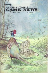 Pennsylvania Game News April 1980 cover by Ned Smith - Picture 1 of 3