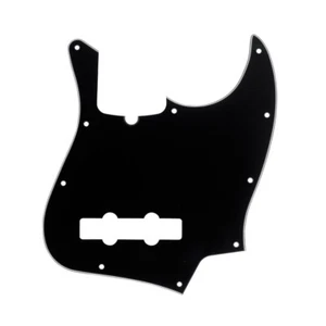 Fender 10-Hole Contemporary Jazz Bass Pickguard in Black - Picture 1 of 1