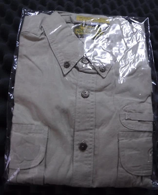 Camel Trophy Adventure Wear Safari Shirt Cargo Button Short Sleeve Grey Size XL - Image 1 of 4