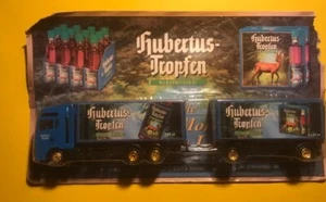 werbetrucks 1:87, Hubertus Tropfen, Hängerzug, OVP, Sondermodell, Selten, H0 - Bild 1 von 1