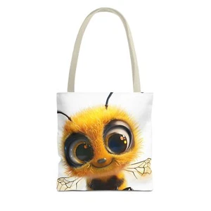 Bolso de Mano Happy Bee Damas Bolso Cartera Bolso de Playa Moda NUEVO NUEVO CON ETIQUETAS - Imagen 1 de 13