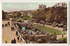 Bournemouth Dorset Central Gardens - Vintage Tinted Real Photo Postcard M17