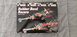 K'NEX Rubber Band Racers 12002 Build 2 Action-Packed Race Cars STEM Learning Fun - Picture 1 of 3