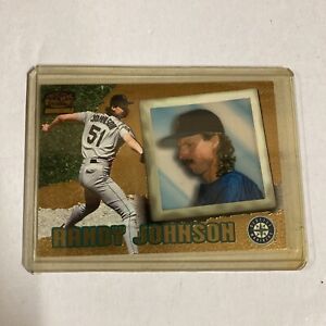 1998 Pacific Invincible Randy Johnson #65 Seattle Mariners
