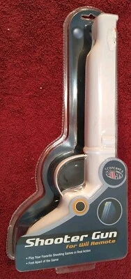 Shooter Gun for Wii Remote iConcepts Game Fury Wii-103  NEW - Image 1 of 3