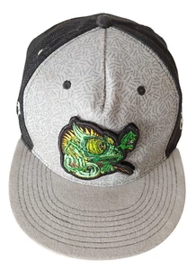 Gorra ajustable Grassroots California Aaron Brooks Chameleon Snapback negra gris - Imagen 1 de 8