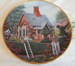 PARADISE LODGE PLATE LILLIPUT LANE FRANKLIN MINT 8 1/4" - Picture 1 of 3