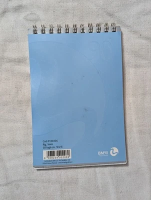 MINI AGENDA TACCUINO BM 90 15 x 10 cm QUADRETTI 5 mm - Immagine 1 di 2
