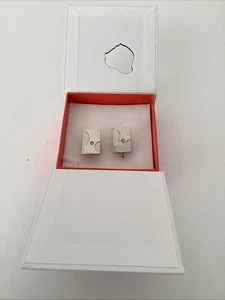 Gemelos rectangulares para bisutería - color plata - Imagen 1 de 14