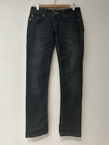 LTB 1948 Jeans Womens W26 L 32 5224 Whiskers Back Flap Pockets Slim Low Rise - Picture 1 of 16