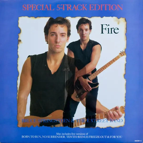 Bruce Springsteen & The E-Street Band Fire Vinyl Single 12inch CBS - Bild 1 von 1