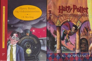 Two Harry Potter and the Philosopher’s Stone books 1999 / 2001 in Icelandic - Picture 1 of 21
