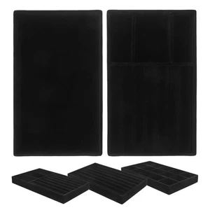 1 Juego Bandeja Organizadora de Joyas: Rejillas Bandeja de Almacenamiento de Joyas Anillos Pulseras - Imagen 1 de 12