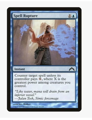 Spell Rupture | MTG GTC Gatecrash | Pauper EDH Counterspell Stompy | LP - Image 1 of 3