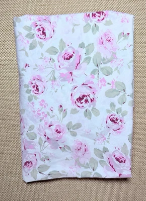 Painel cortina Simply Shabby Chic Rosalie (1) Rachel Ashwell rosa repolho rosa - Imagem 1 de 4