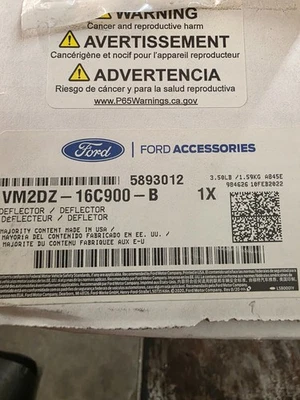 Nuevo deflector de capó original OEM FORD 2021-25 BRONCO - VM2DZ-16C900-B Foto 1 de 4