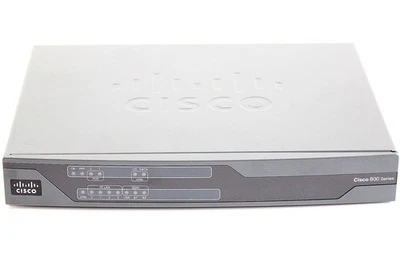 Cisco C886VAJ-K9 Router mit integriertem 4-Port-Switch inkl. Netzteil / 19" - Bild 1 von 2
