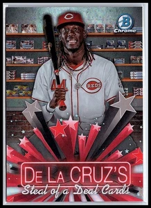 2025 Bowman Elly De La Cruz Hobby Stars Refractor #HS-15 Cincinnati Reds - Bild 1 von 10