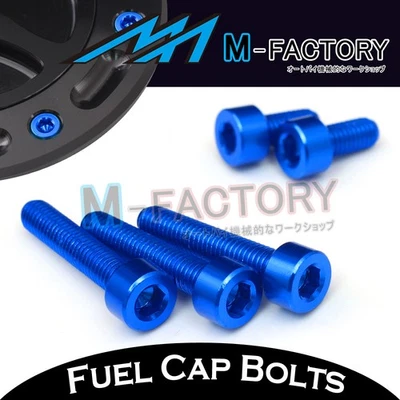 Cap Bolts Gas Cap Fuel Cap For Yamaha YZF R1 FZ1 FAZER MT-07 FZ-09 MT-10 Foto 1 de 4