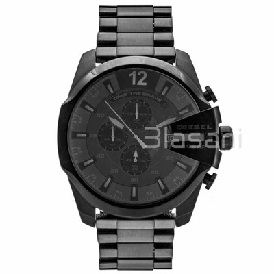 Reloj cronógrafo Diesel DZ4355 Mega Chief para hombre esfera negra 59X51 mm Foto 1 de 4