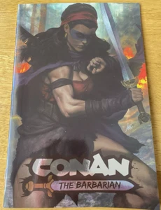 Conan The Barbarian #1 SDCC 2023 Foil Artgerm Variant Limited Edt 1000 WW Comic - Imagen 1 de 1
