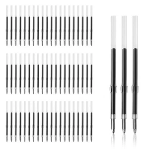 200pcs Beadable Pens Refills, 1.0mm Black Ink Ballpoint Pen Refills Replaceab... - Picture 1 of 7