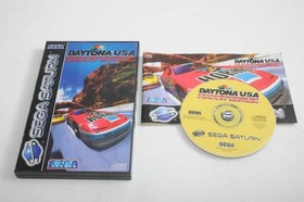 Daytona USA &ndash; Sega Saturn (PAL) &ndash; Boxed + Manual &ndash; Tested Working