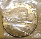 (pgasteelers1) Inyo County, CA, 1966 Commemorative Medal Train (Slim Princess)🌠