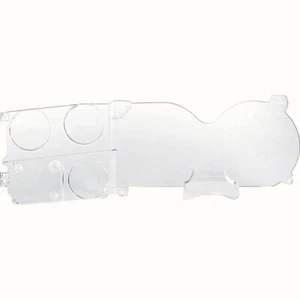 OER 14938 1973-87 GM Truck Instrument Cluster Lens With Gauges / Without Clock - Picture 1 of 3